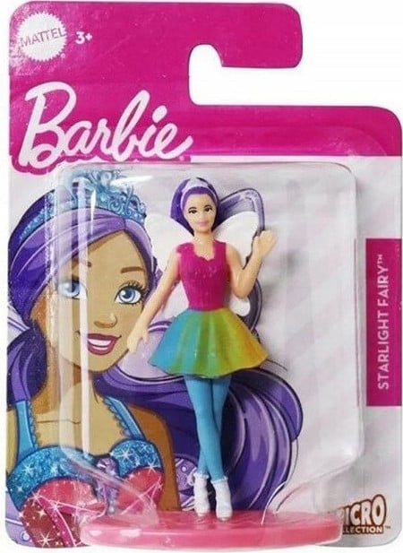Mattel Barbie Mini Sterrenlichtfee, 7 cm