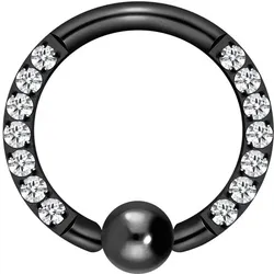 Titan Klemmkugelring EINGEFASSTE KRISTALLE