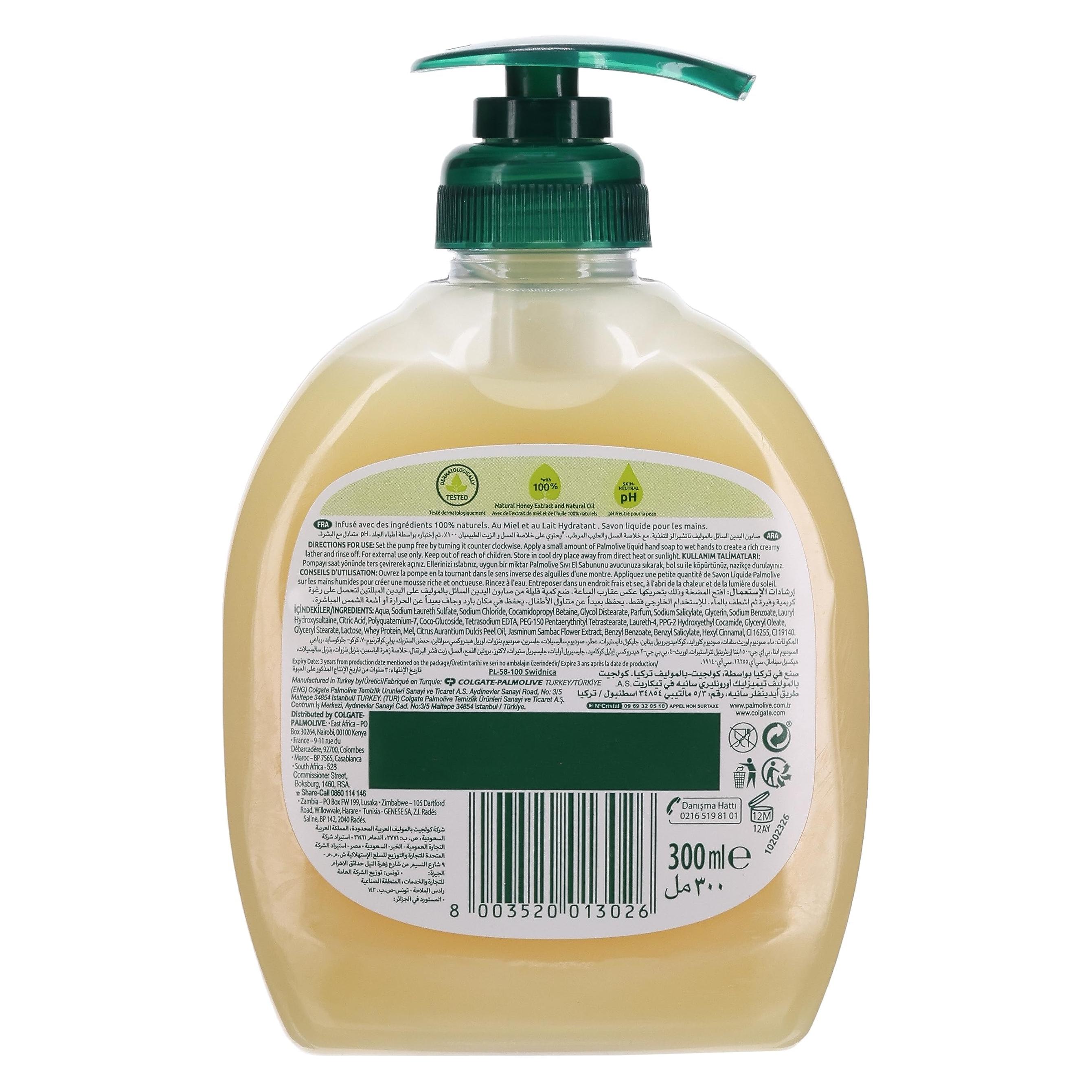 Palmolive Liquid Soap Milk&Honey 300g (Flüssigseife, 300 ml) (8003520013026)