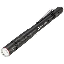 TOOLCRAFT TO-8254890 Penlight akkubetrieben SMD LED 300 lm Schwarz
