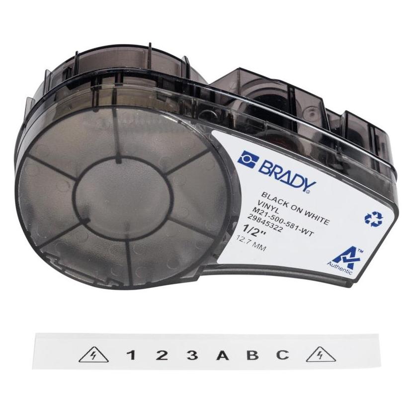 Brady M21 series Repositionable (12.70 mm) (M21-500-581-WT)