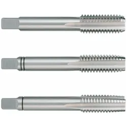 [n]fibrecare, Gewindeschneider + Gewindebohrer, Handgewindeschneidensatz RUKO NO.6 Hochgeschwindigkeitsstahl (HSS) 14 mm DIN 352 3 Stück