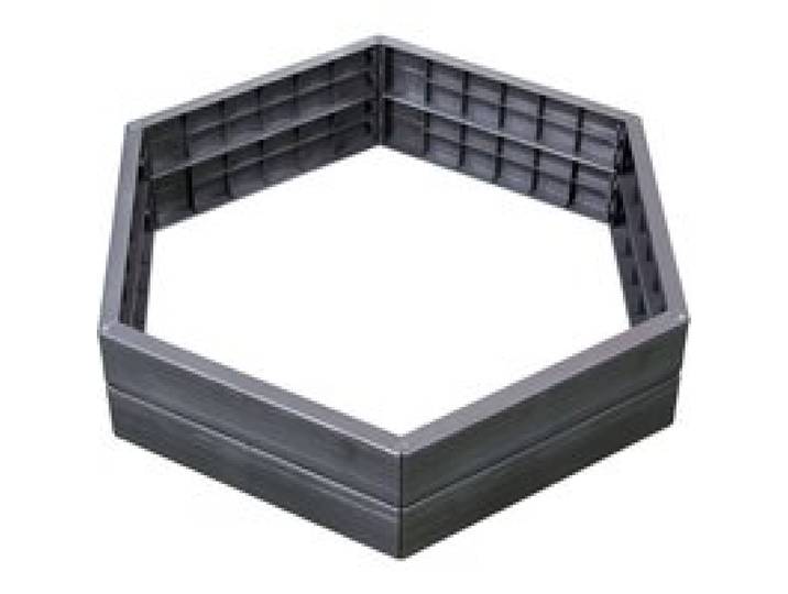 Lot de 2 carrés potagers forme hexagonale