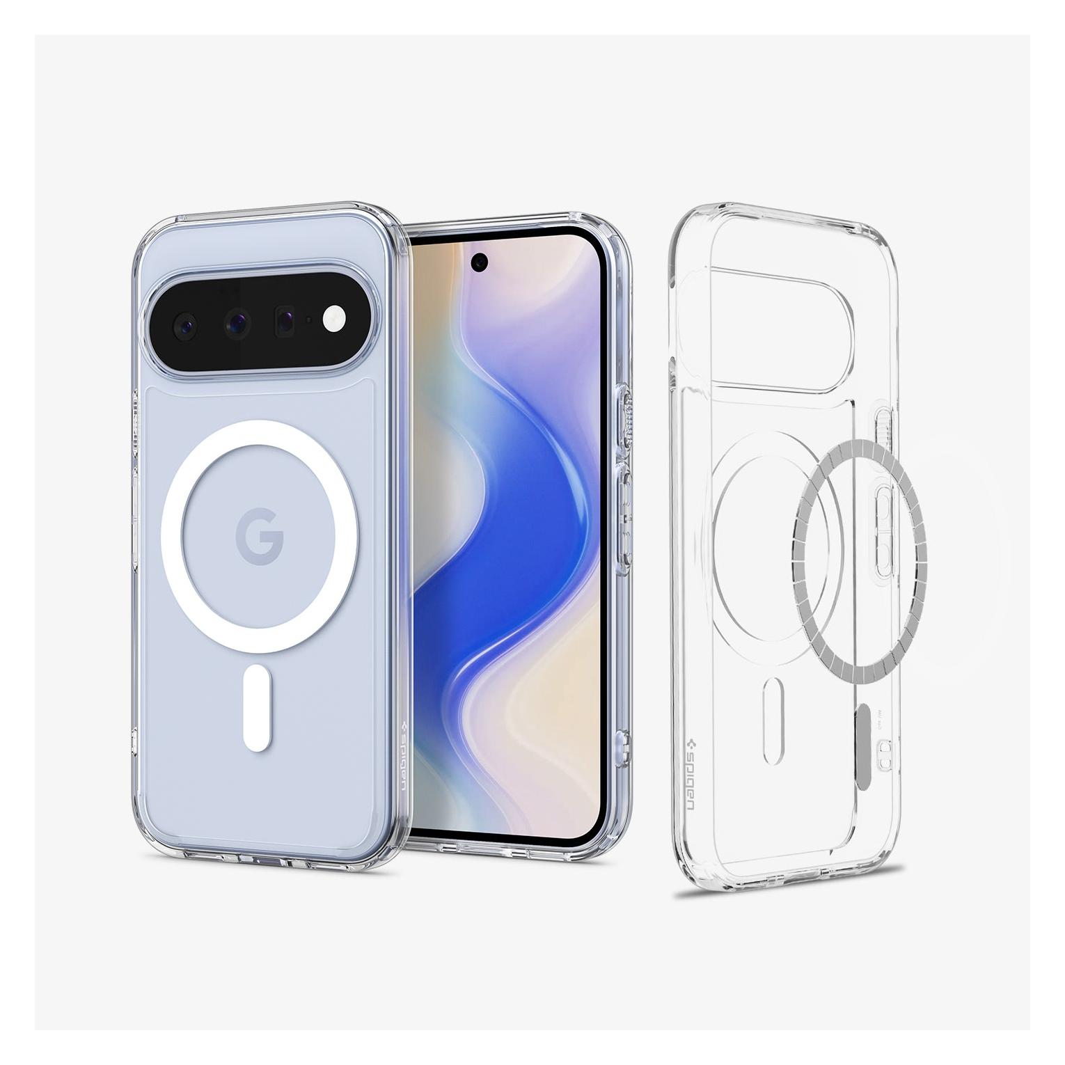 Spigen - Ultra Hybrid MagFit (ACS11441) - Google Pixel 11 - Clear White (Google Pixel 11) (8800337245745-ACS11441)