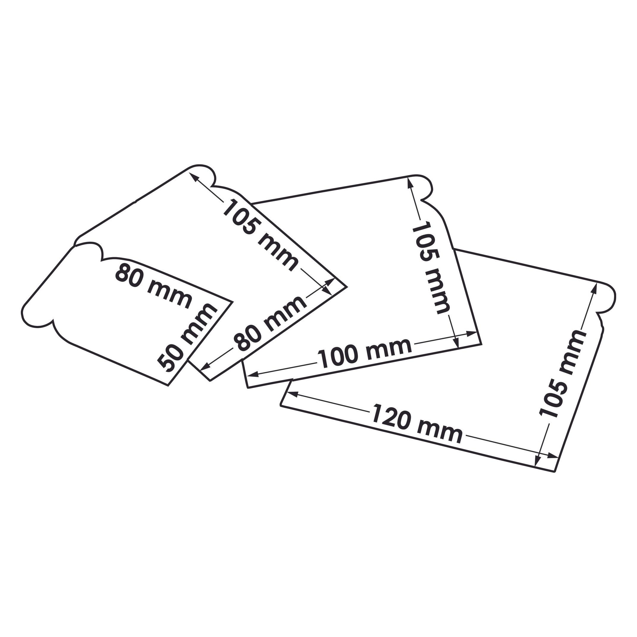 Vigor Japanspachtel Satz Kunststoff V4278 Anzahl Werkzeuge: 4 (5 cm) (V4278)
