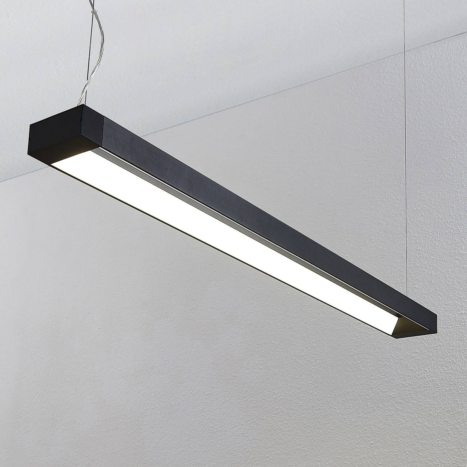 Pendant Light Cuna Arcchio, Black, Workroom / Office, Aluminium, Modern, Ceiling Light
