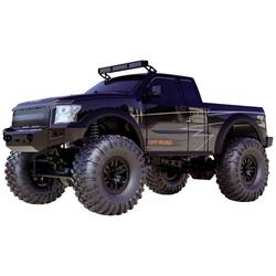 Amewi Dirt Climbing PickUp Brushed 1:10 RC Modellauto Elektro Crawler Allradantrieb (4WD) RtR 2,4 GHz Inkl. Akku und Ladegerät, mit Lichteffekt, inkl. Batterien 22593