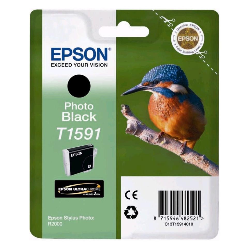 Epson T1591 Ultra Chrome Hi-Gloss2 (PBK) (C13T15914010)