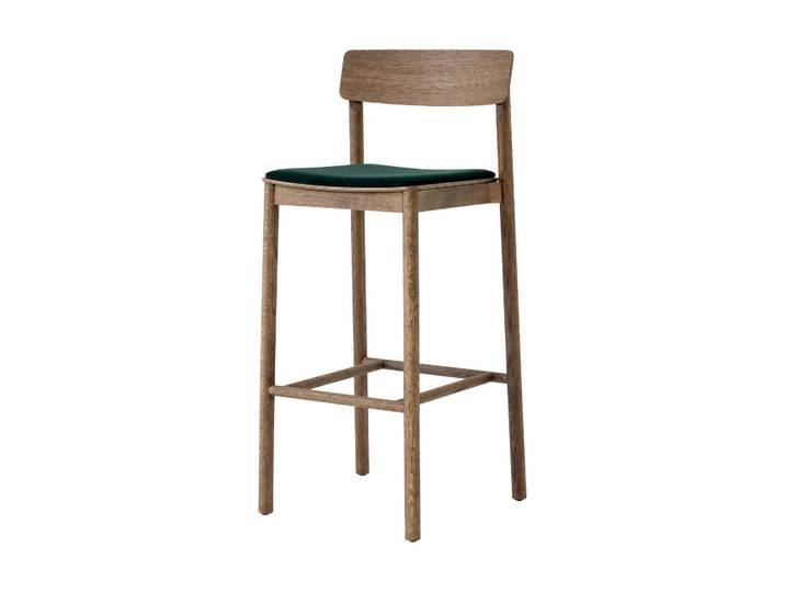 &Tradition Tabouret de bar Betty TK17 Bar Chair 75 cm Gentle 0973-chêne fumé