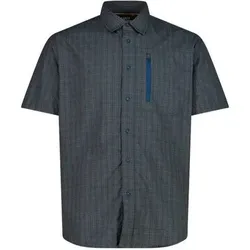 Campagnolo Herren Hemden ku.Arm He/Uni MAN SHIRT, Größe 54 in Schwarz Schwarz