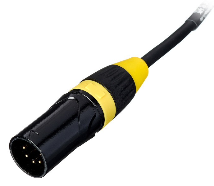 Stairville PDC5CC IP65 DMX Cable 25m 5pin giallo