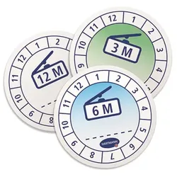 Etiketten selbstklebend für Kennzeichnung Anbruch (20 Stück) Aufkleber Haltbarkeit 3 Monate