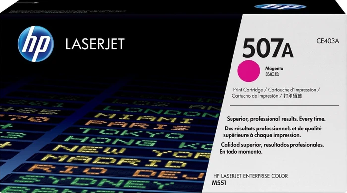 HP CE403A No. 507a Magenta Original, 6000 Seiten