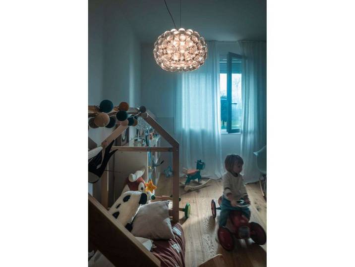 Suspension LED Caboche Plus Piccola, transparente - Foscarini - Salle à manger - Verre