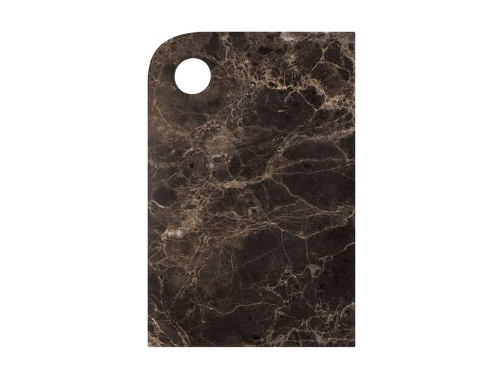 Mette Ditmer Plateau Marble medium 20x30 cm Brown