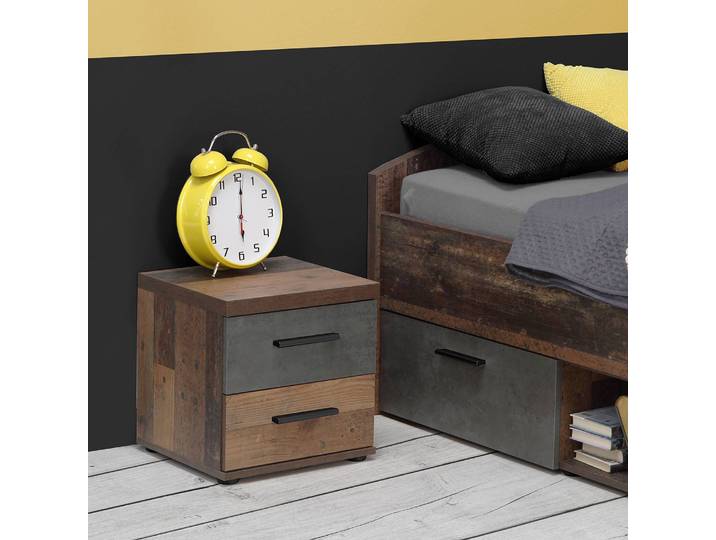 Table de chevet 38 x 35 x 39cm Marron