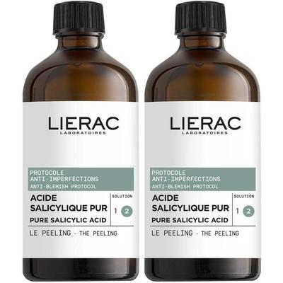 Lierac Protocole Anti-Pickel Peeling Lösung 2x 2x100 ml