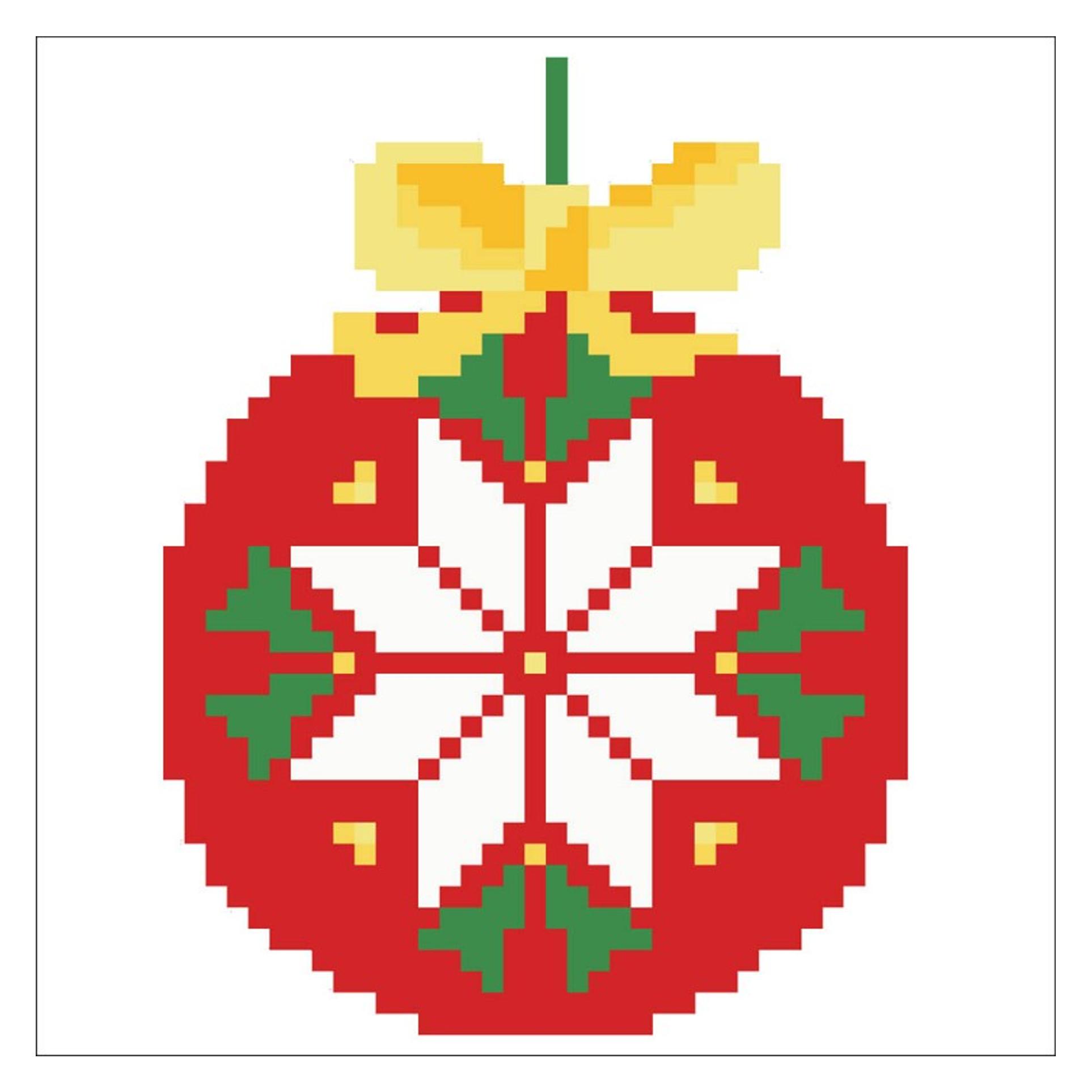 Diamond Dotz Red Bauble (DDP2.021)