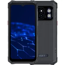 iGet T2 8 + 256 Black - rugged mobile phone (256 GB, Black), Smartphone, Schwarz