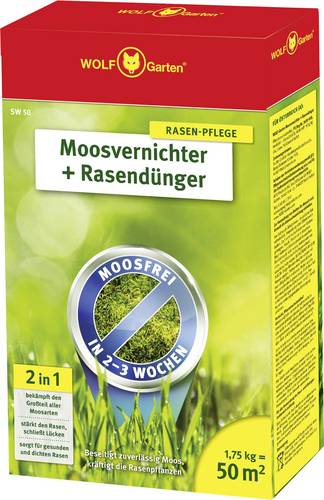 WOLF-Garten 3841010 Moosvernichter + Rasendünger SW 50 1St.