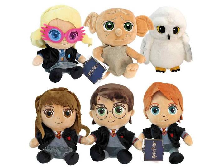 Play by Play Kuscheltier Harry Potter Kuscheltiere - ca. 25 cm (6-St)