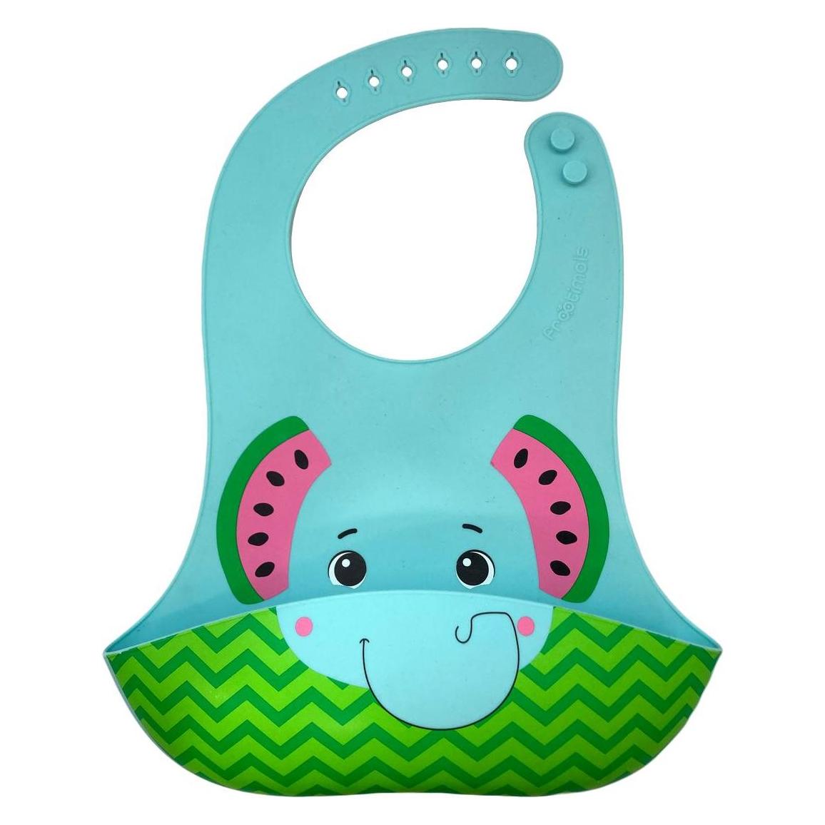 Magni Frootimals Babylatz Melany Melephant blau Silikon (53565011)
