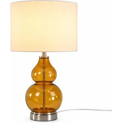 Relaxdays, Tischlampe, Tischlampe (E14)
