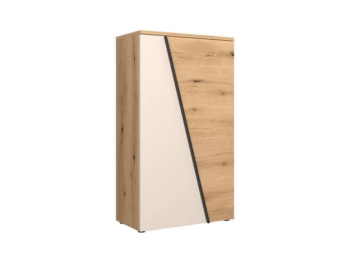 Highboard Venedig NEW Eichefarben/Kaschmir B: 77 cm