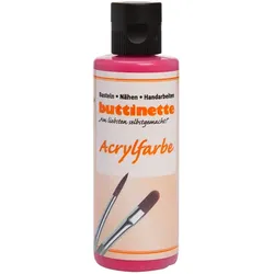 buttinette Acrylfarbe, 80 ml, mittelrot