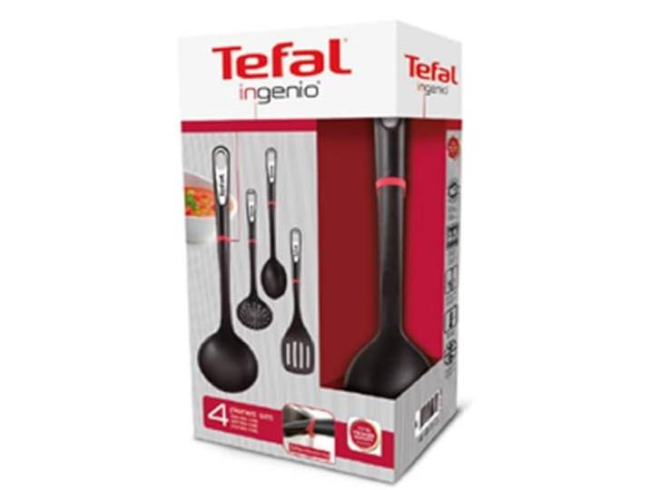 Tefal Ingenio Kitchen Tools Set van vier Ingenio keukenhulpen, lepel K206S4