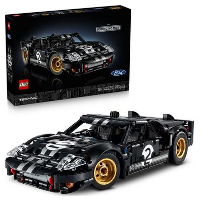 LEGO Technic 42223 1966 Ford GT40 MKII Rennwagen, Modellauto Erwachsene