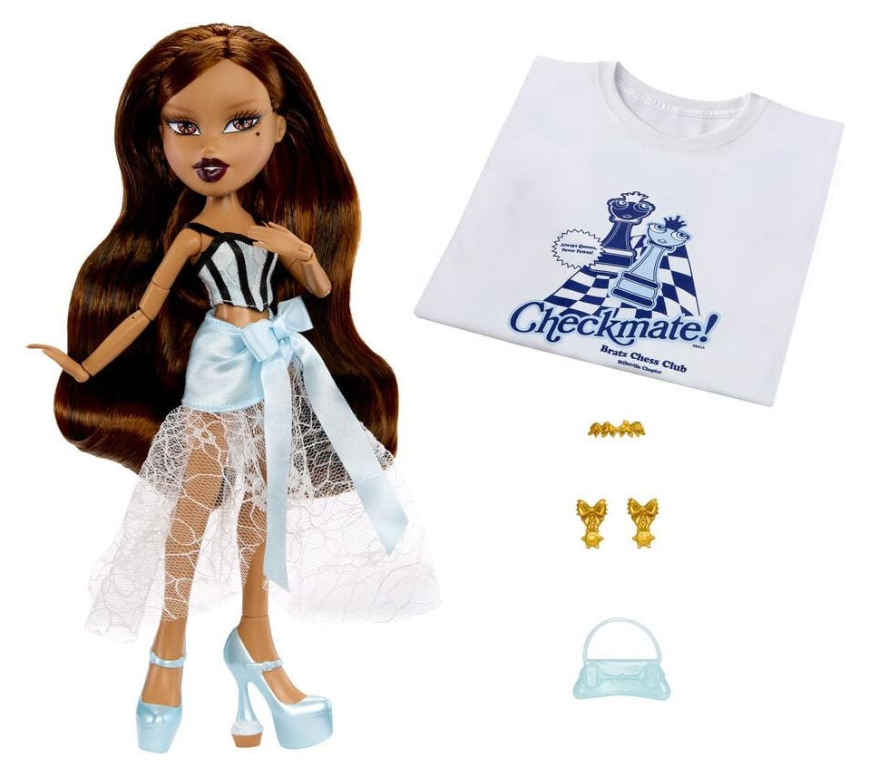 MGA Bratz Stylin Birthday Yasmin modepop met exclusief T-shirt