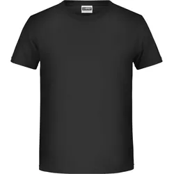 James & Nicholson Jungen Bio T-Shirt 8008B black L