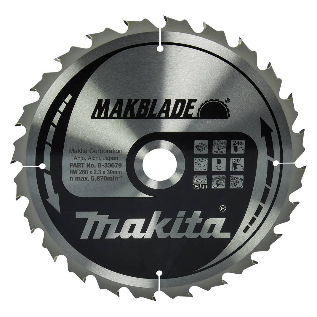 Makita MAKBLADE Kreissägeblatt Ø 260x30x24Z (B-33679)