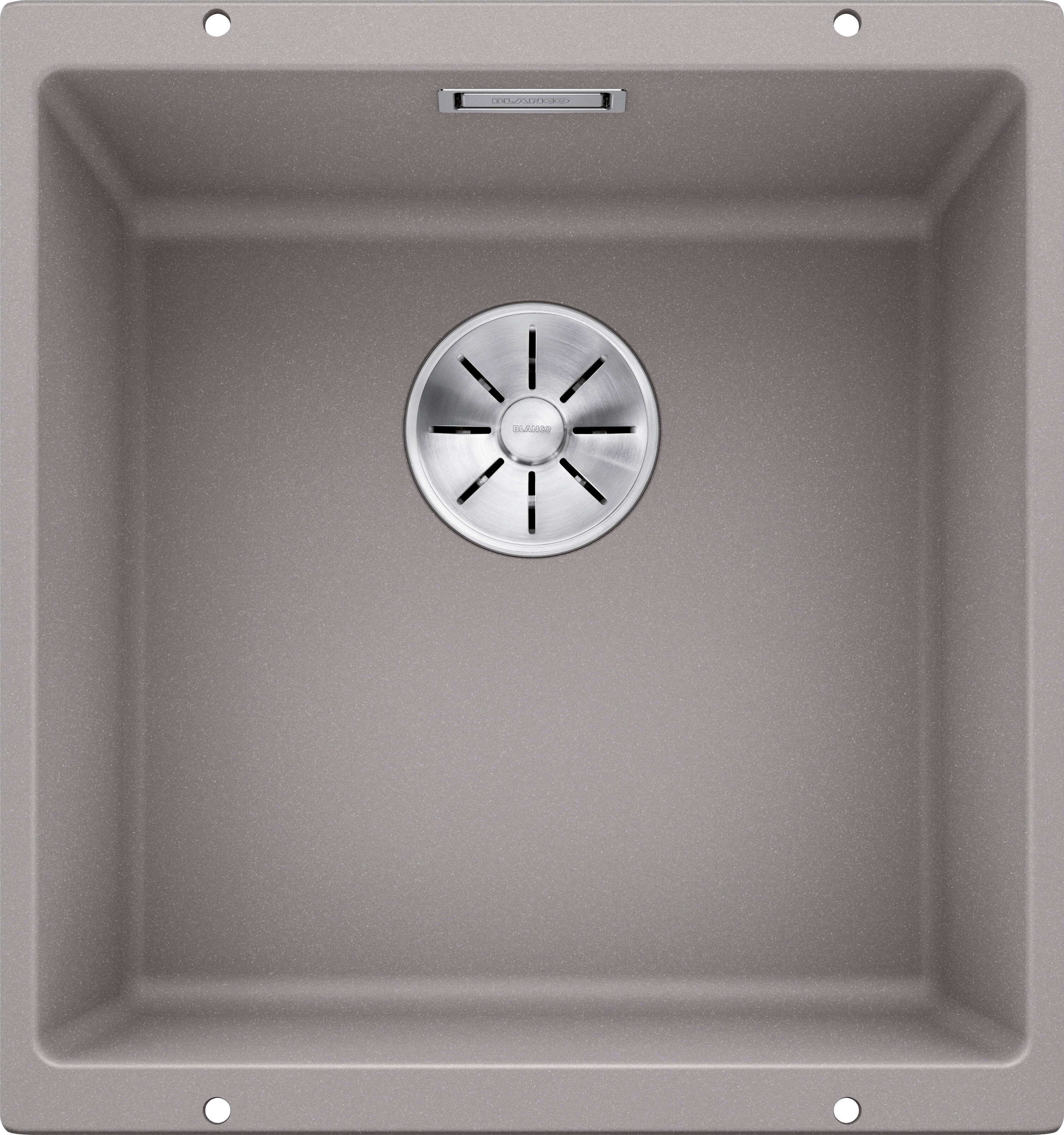 Blanco Subline 400-u évier 523424 43x46cm, PuraDur alumetallic, pour sous plan