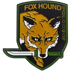 Fanattik Metal Gear Solid Lingot Foxhound Insignia Limited Edition, Weiteres Gaming Zubehör, Mehrfarbig