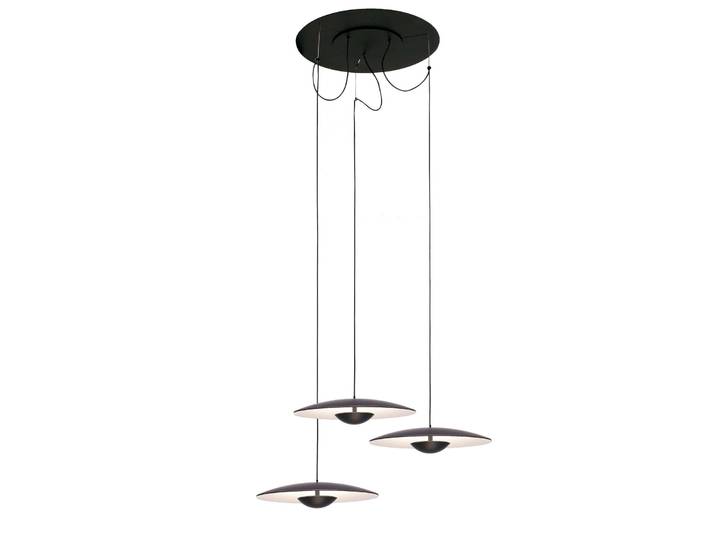 Ginger 20x3 Suspension Wengé-Blanc - Marset - Aluminium
