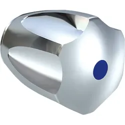 KWC Coronachromgriff Metall blau, für Kaltwasser 503009
