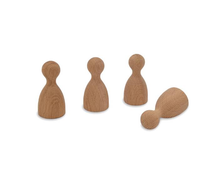 Wand-Haken Don’t Worry Mogunto, Designer Marcus Hofbauer, 8 cm