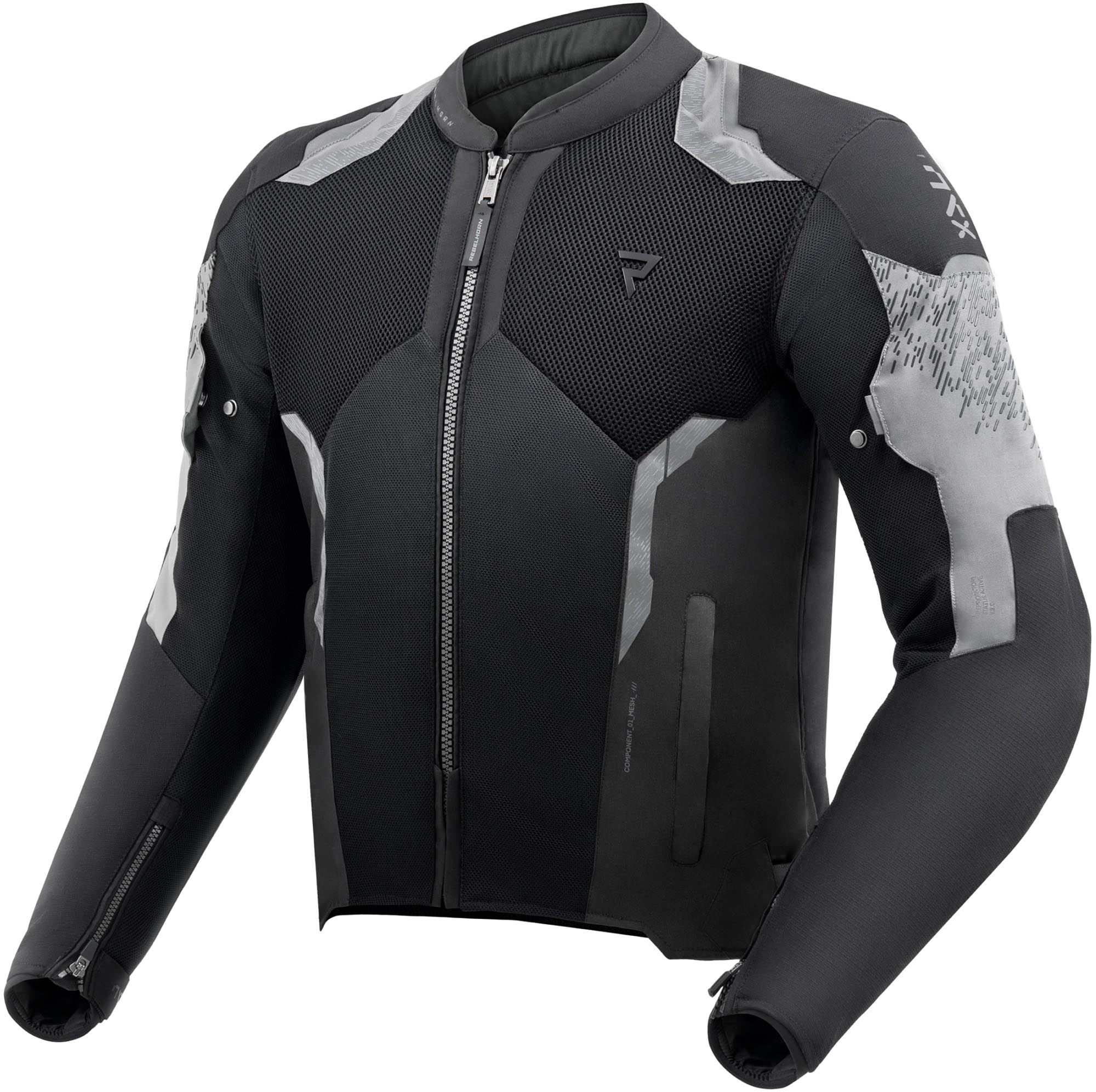 Rebelhorn Jax wasserdichte Motorrad Textiljacke RH-TJ-JAX-03-M