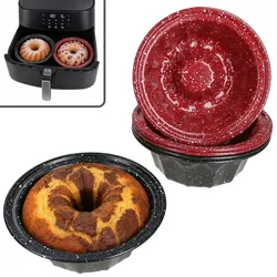 6er Set Cuci Mini Gugelhupf Backform Ø12,3cm runde Airfryer Backofen Kuchen