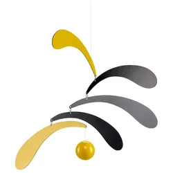 Flensted Mobiles, Babymobile, Flowing Rhythm Mobile gelb