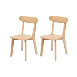 Stuhl 2er-Set   ¦ braun ¦ Maße (cm): B: 41 H: 79
