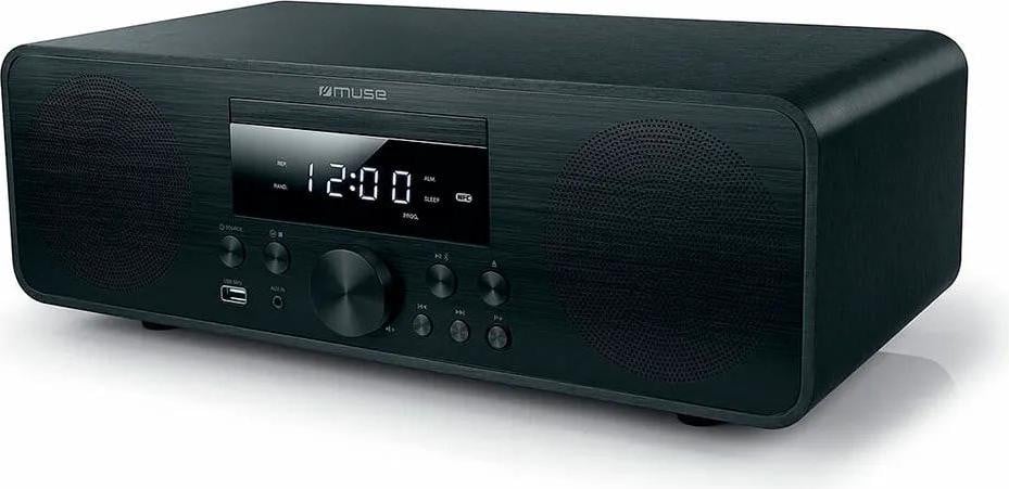 Muse M-880 FBC Compact audio-systeem voor thuisgebruik, Zwart, 80W, FM, PLL, LED