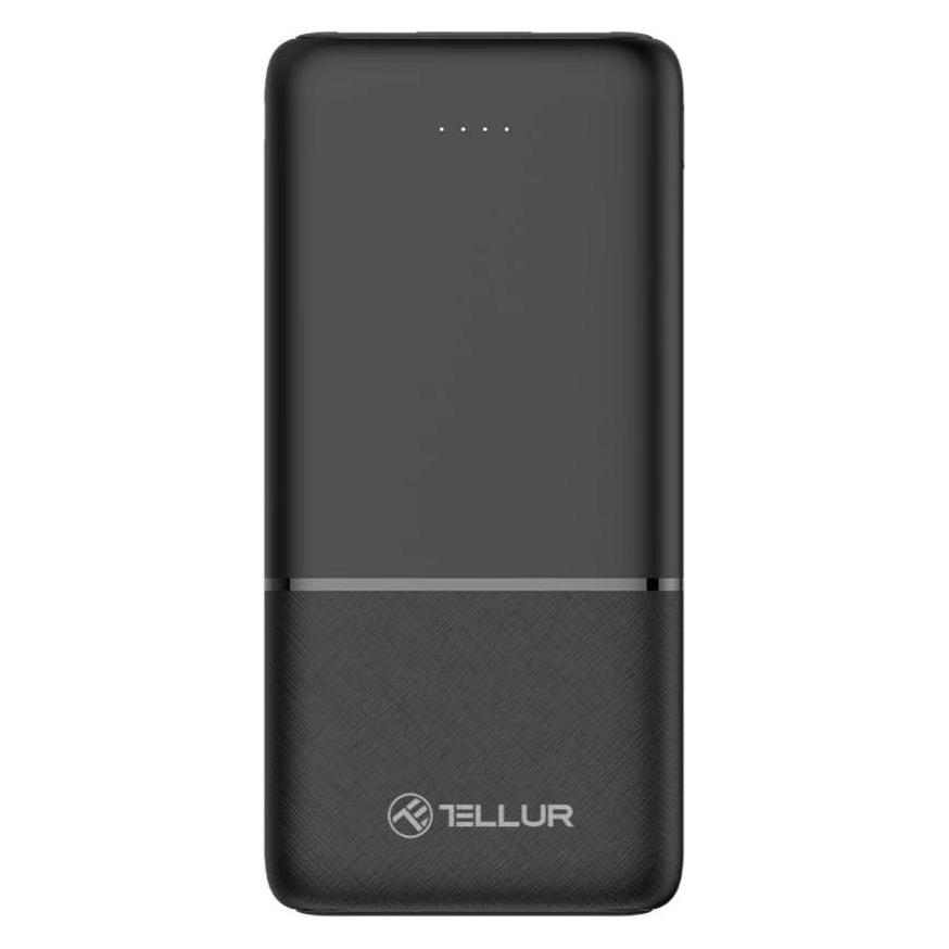 Tellur 10000mAh power bank black (10000 mAh, 37 Wh) (TLL158481)