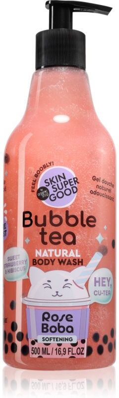 Organic Shop Skin Super Good Bubble Tea softening shower gel 500 ml