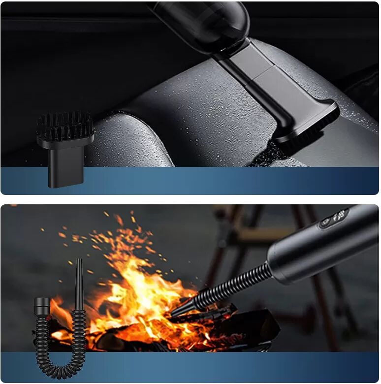 INF Smarter Auto-Inflator Tragbarer Luftkompressor mit Digitalanzeige