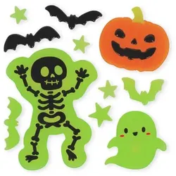 Legami Gel-Fensteraufkleber Set Skeleton Windo-Glow - Halloween 2026