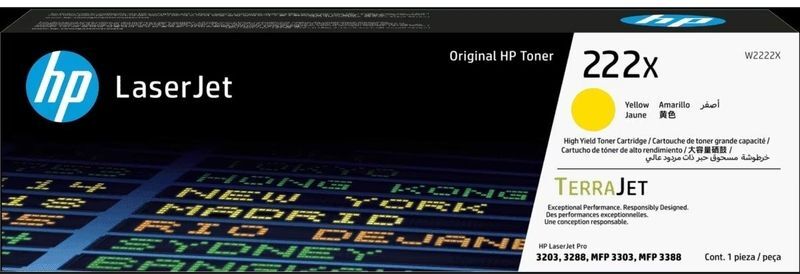 HP 222X (W2223X) - Gelb - Toner - Hohe Kapazität
