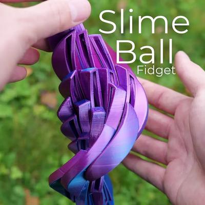 Multicon Wholesale Hub Printed Slime Ball Fidget Toy, Twistsphere Gear, Liquid Flow Ball With Rotating Design, Stress Relief Toy For Office a3